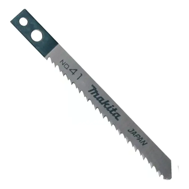 Makita No.41 Versatile Jigsaw Blade – Compatible With Wood, Plastic, And Metal – Makita Shank (A-85880) 1