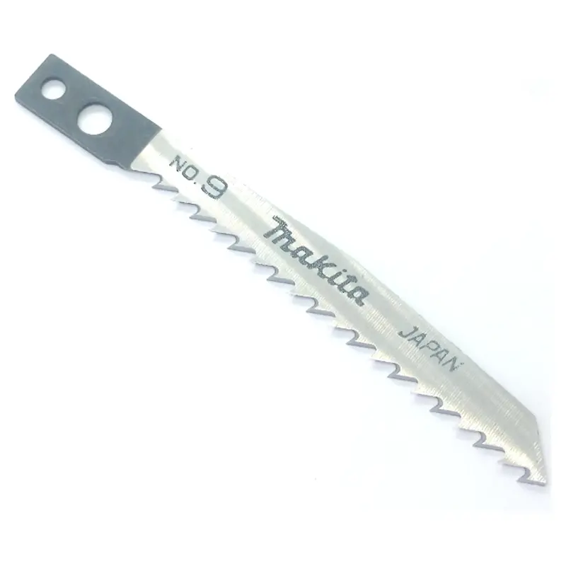 Makita No.9 Fine-Finish Wood Jigsaw Blade – Makita Shank (792327-9) 1