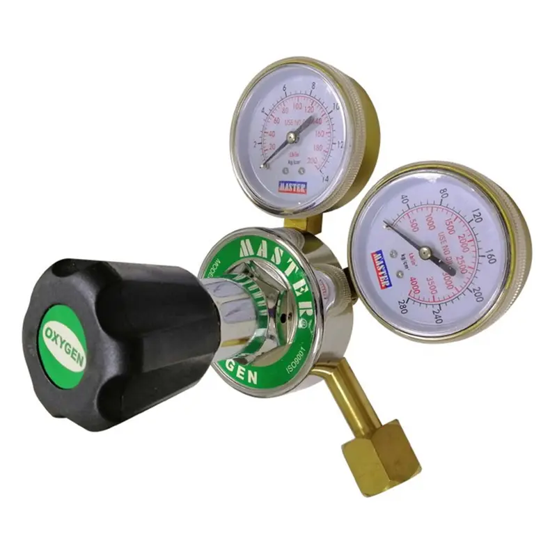 Master Or-250 Industrial Oxygen Regulator With Dual Gauges 1
