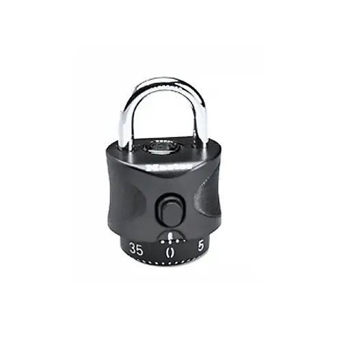 Master Titanium Combination Lock – Resettable 4-Digit Code, Weather-Resistant Housing 1