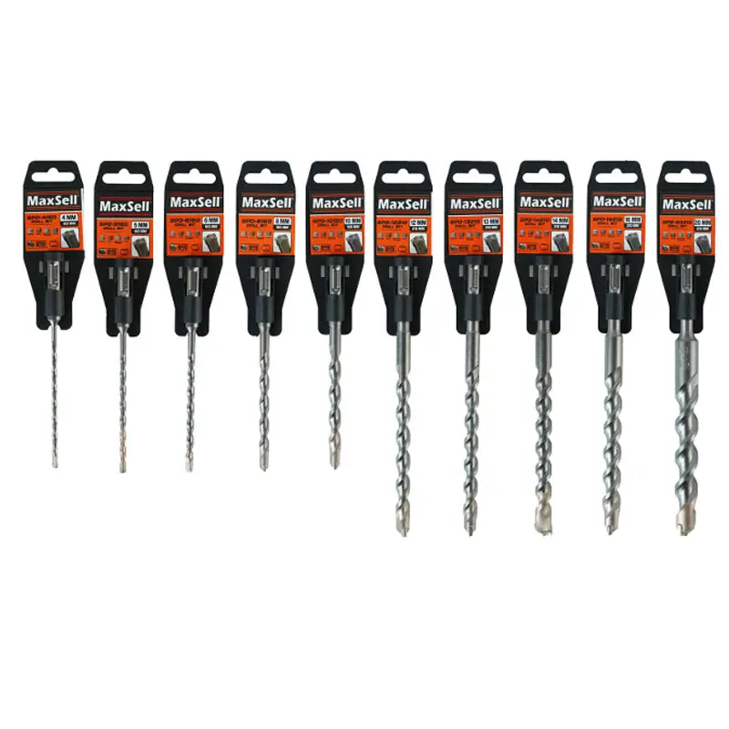 Maxsell Sds-Plus Rotary Hammer Drill Bit Set 1