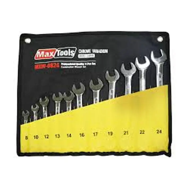 Maxtools Mxw-0832 Full-Range Combination Wrench Set – 8 Mm To 32 Mm, 14-Piece 1