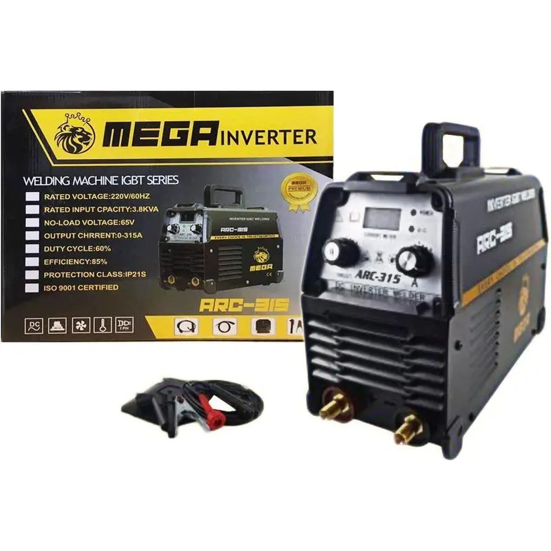 Megatools Arc325 Portable Inverter Welder – 325 Amp Output 1