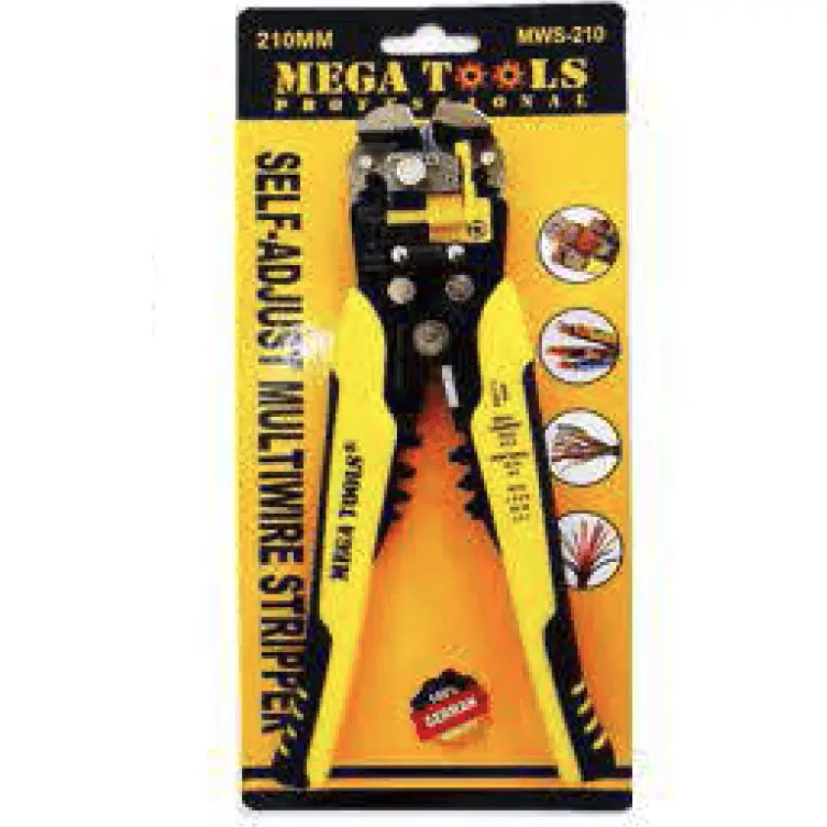 Megatools Mws210 Auto-Adjusting Multi-Wire Stripper For 0.2–6Mm² Cables 1