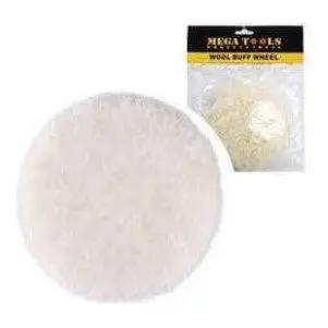 Megatools Wool Buffing Wheel For Polishing & Surface Finishing 1