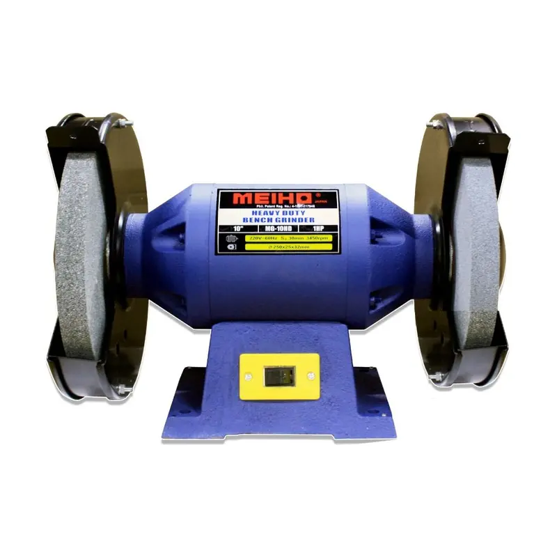 Meiho Dual-Wheel Bench Grinder – 220V Precision Grinding Tool For Metal & Wood 1