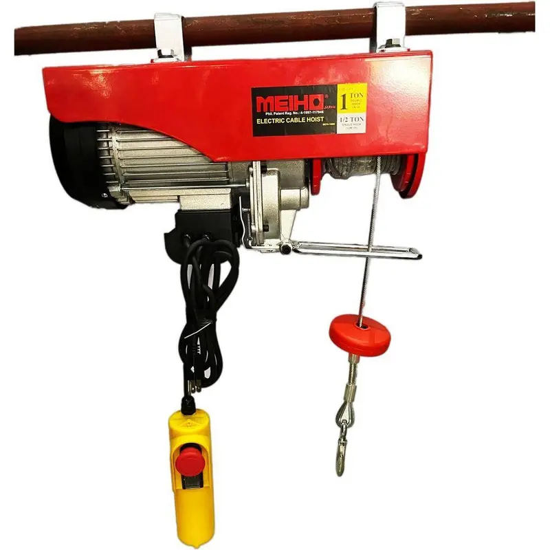 Meiho Mch Series Electric Cable Hoist — Industrial Lifting Solution 1