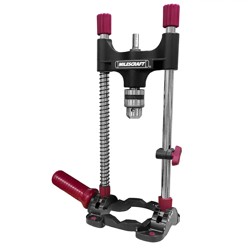 Milescraft Drillmate – Portable, Clamp-On Drill Alignment Guide 1