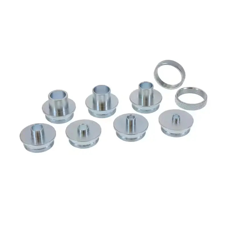 Milescraft Metal Bushing Set – Interchangeable Router Guide Collars 1