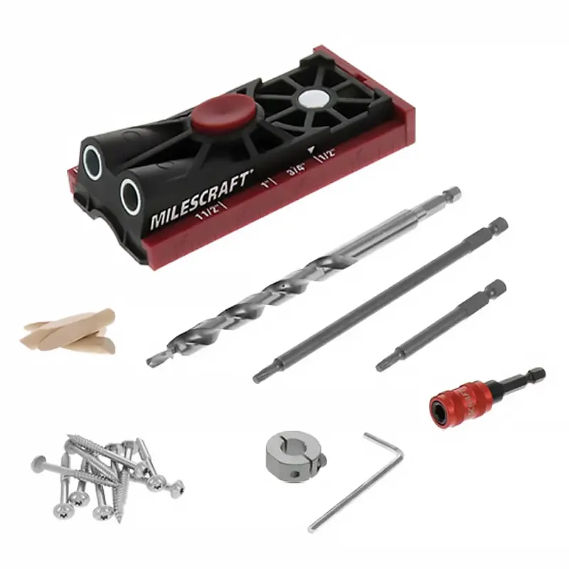 Milescraft Pocketjig200 Precision Pocket Hole Jig Kit 1