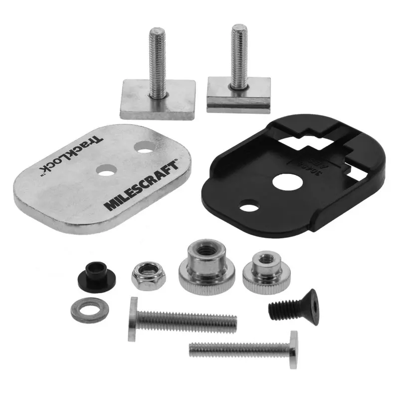 Milescraft Tracklock – Universal T-Track Clamp Adapter For Flexible Workholding (Model 4022) 1