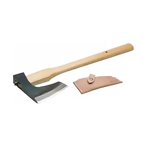 Mizuno Bearded Forestry Axe – Hand-Forged Steel 1