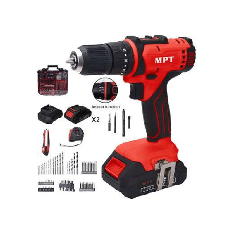 Mpt Mpcd2133.Ko1 Cordless Impact Drill Starter Kit 1
