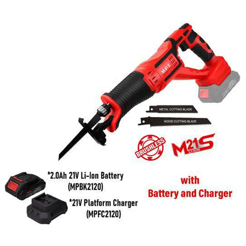 Mpt Mprs2103 18V Brushless Cordless Reciprocating Saw 1