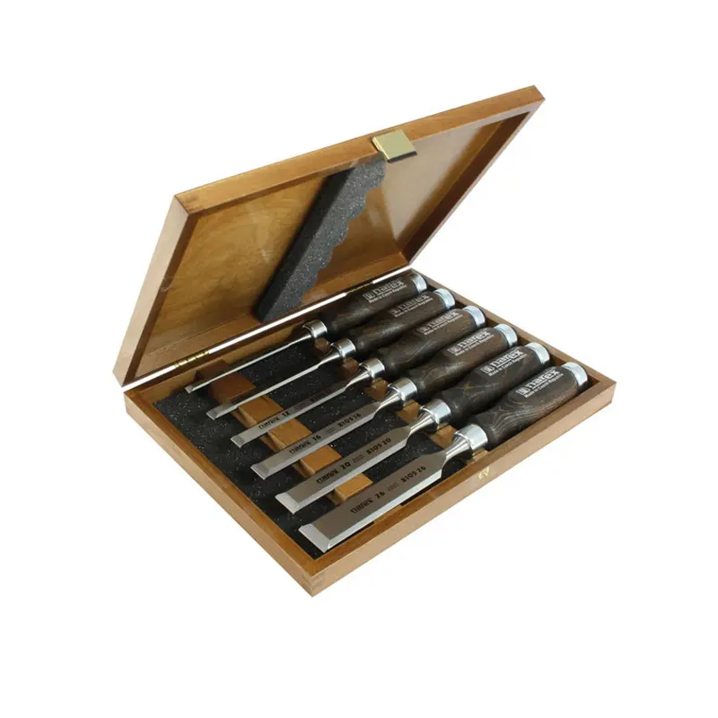 Narex 8530 Premium Bevel-Edge Wood Chisel Set – 6-Piece Kit 1