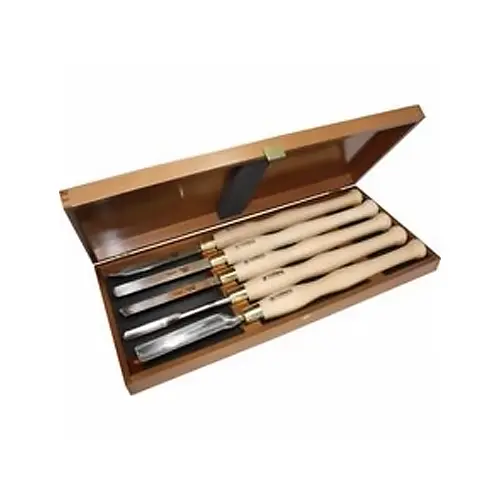 Narex 8594 Woodturning Chisel Set – 5-Piece Professional Kit 1