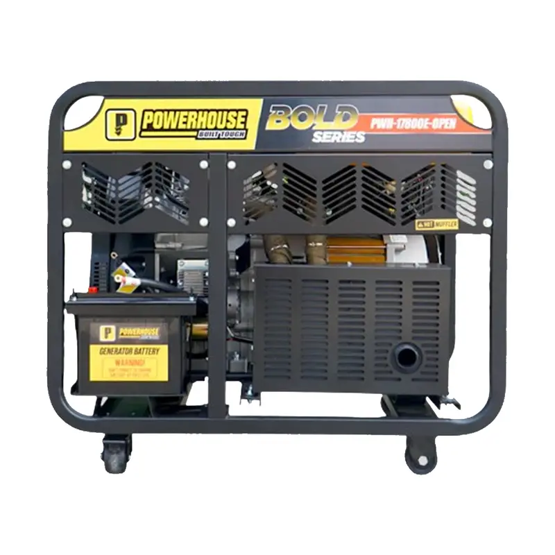 Powerhouse Ph-17800E-Open 15.5Kva Open-Frame Diesel Generator 1