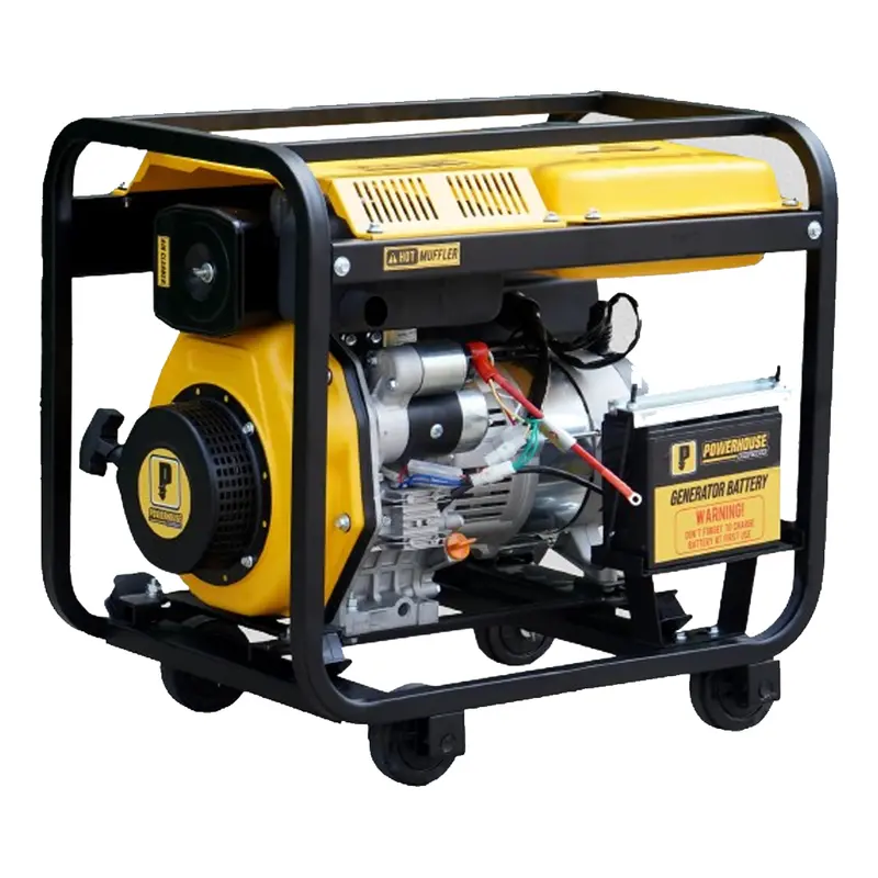 Powerhouse Pwh-6000E-Dst Diesel Generator – 4.0 Kva, Portable 1