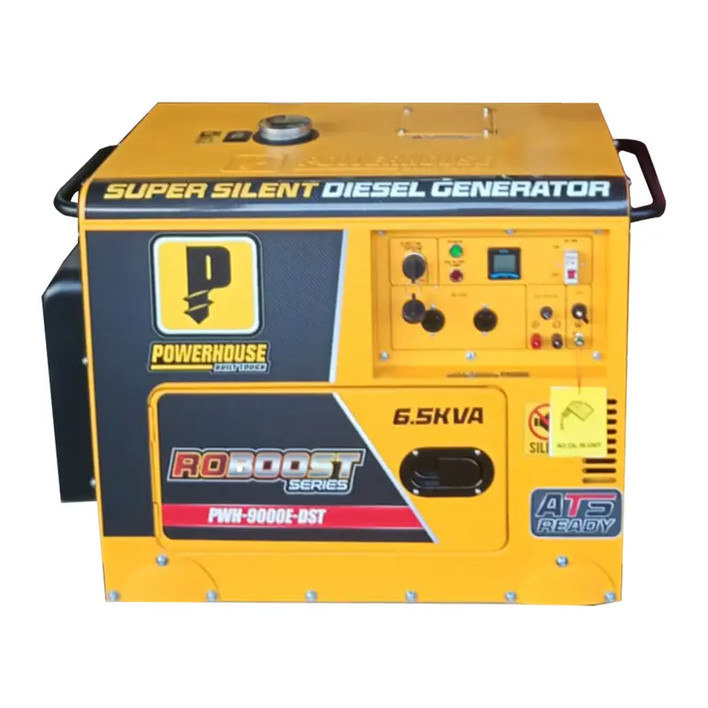 Powerhouse Pwh-9000E-Dst Diesel Generator – 6.5 Kva, Heavy-Duty 1