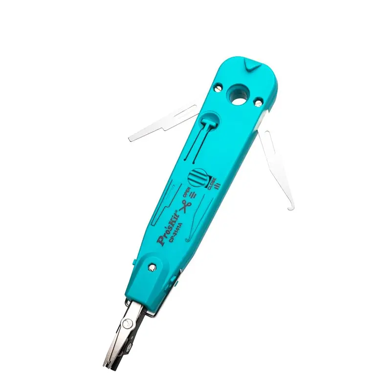 Pro'Skit Cp-3148 Dual-Blade Punch Down & Impact Tool For 110/88 Blocks 1
