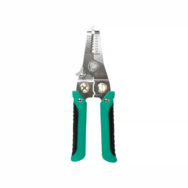 Pro'Skit Cp-406S 190Mm Multi-Function Wire Stripper And Crimper 1