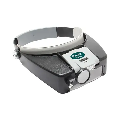 Pro'Skit Ma-016 Adjustable Headband Magnifier With Led Lighting 1