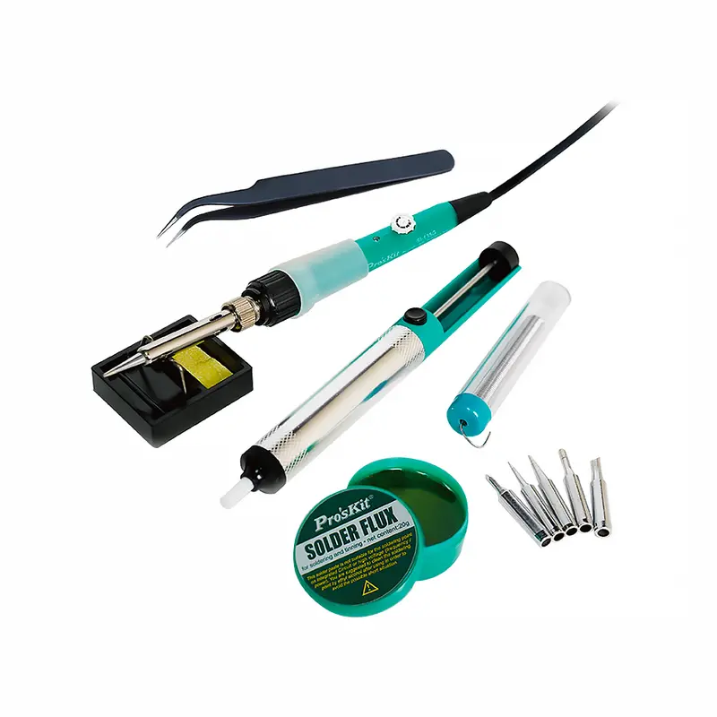 Pro'Skit Pk-918F Adjustable-Temperature Soldering Kit 1