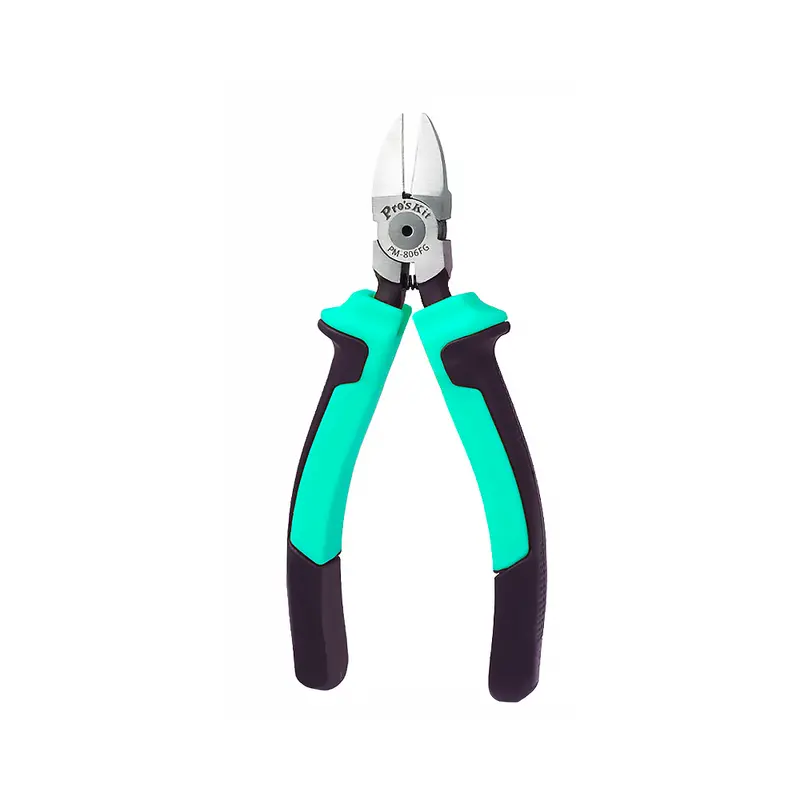 Pro'Skit Pm-806Fg Ergonomic Diagonal Cutters For Fine Electronics Work 1