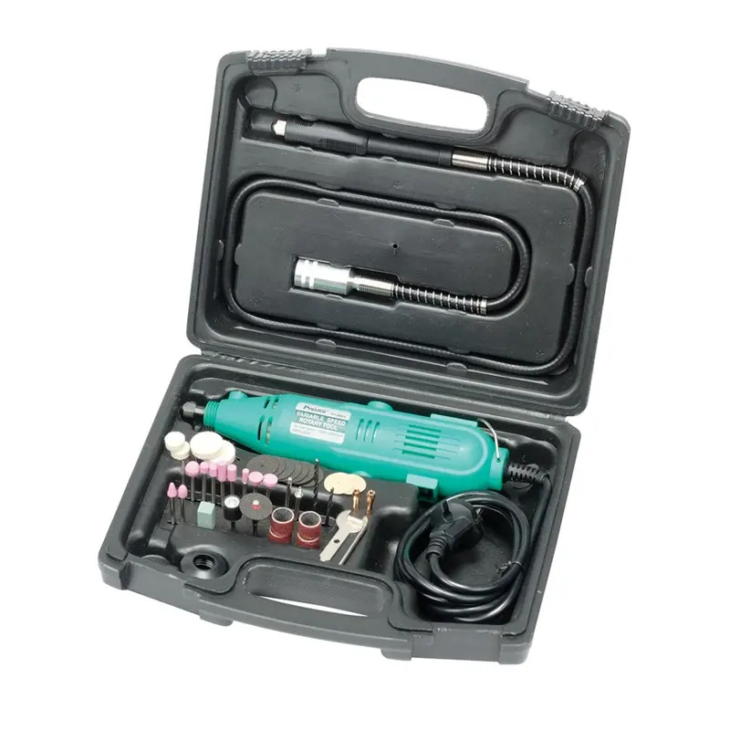 Pro'Skit Pt-5501G 40-Piece Rotary Tool Accessory Kit For Dremel-Compatible Tools 1