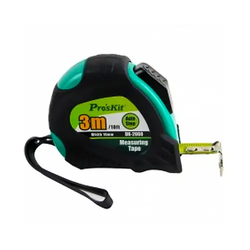 Pro'Skit Retractable Measuring Tape – 10-Foot Laser-Etched Blade 1