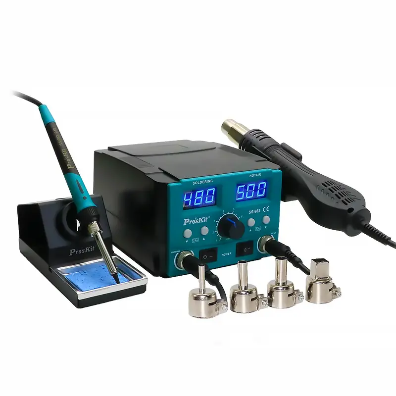 Pro'Skit Ss-982B Advanced Smd Rework System With Hot Air & Soldering 1