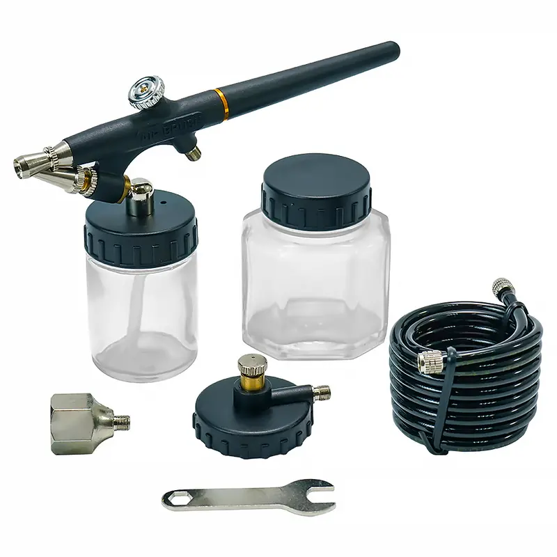 Prowin Sg-720 Premium Siphon-Type Airbrush Kit For Artists And Crafters 1
