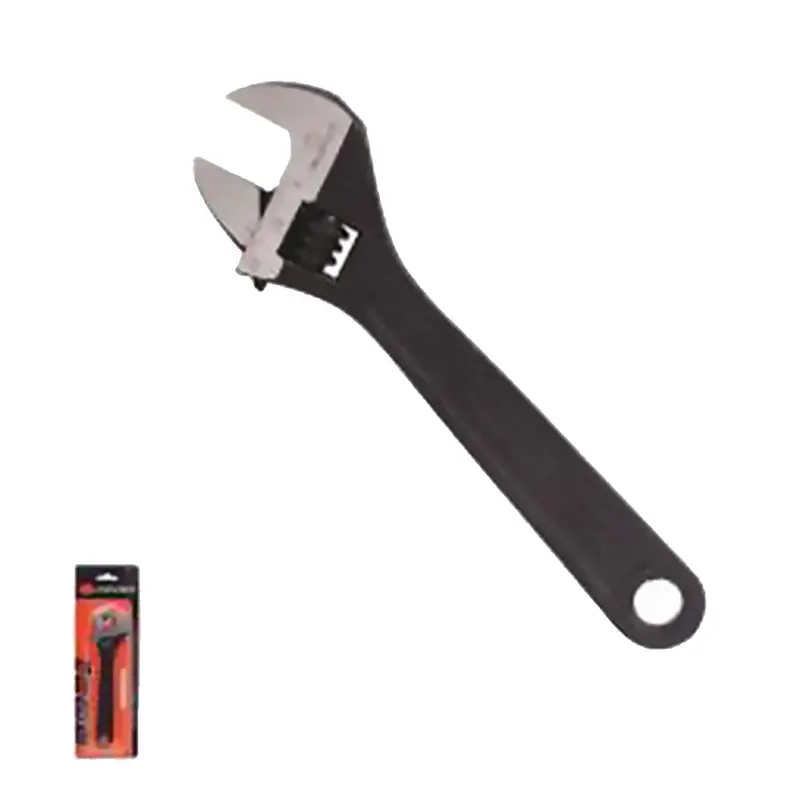 Pumpkin American-Style Black Adjustable Wrenches – 6" And 8" 1