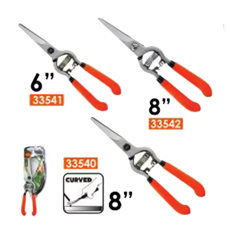 Pumpkin Pm33542 Straight-Blade Pruning Shears – 8-Inch Clean-Cut Gardening Tool 1