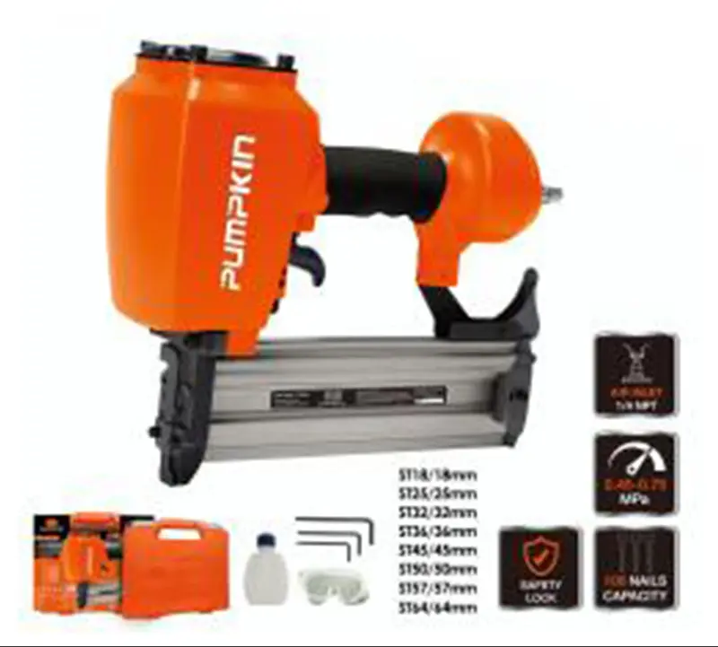 Pumpkin Pm50233 St64 Pneumatic Concrete Nailer For Air-Driven Fastening 1