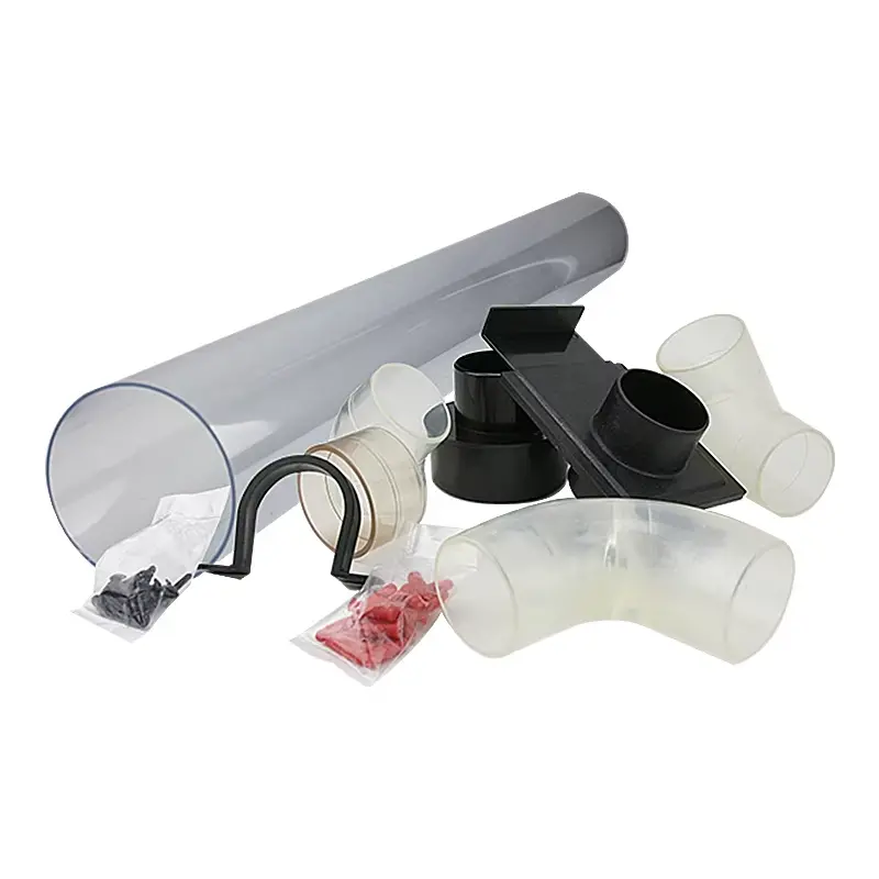 Regicocraft Ds00351 89-Piece Transparent Pipe Dust Extraction Kit 1
