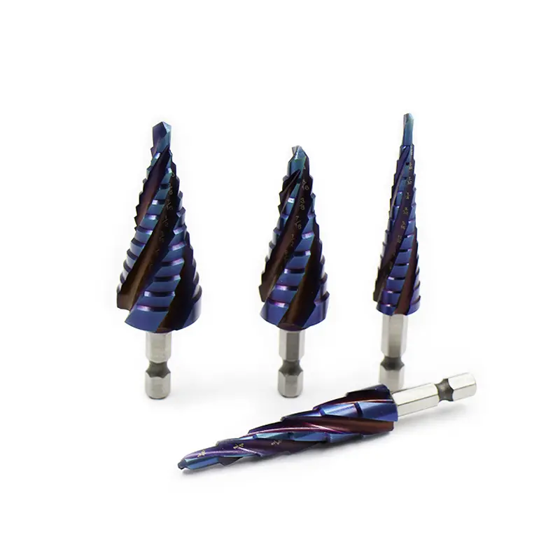 Rgc High-Strength Step Drill Bit – Hsse-M35 Cobalt Alloy 1