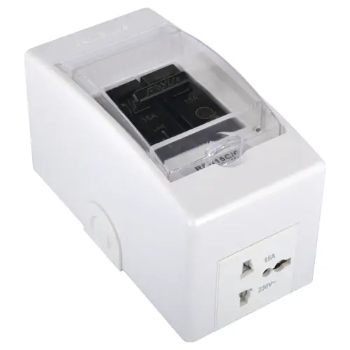 Royu Bolt-On Safety Isolator With Integrated Socket And Cover 1