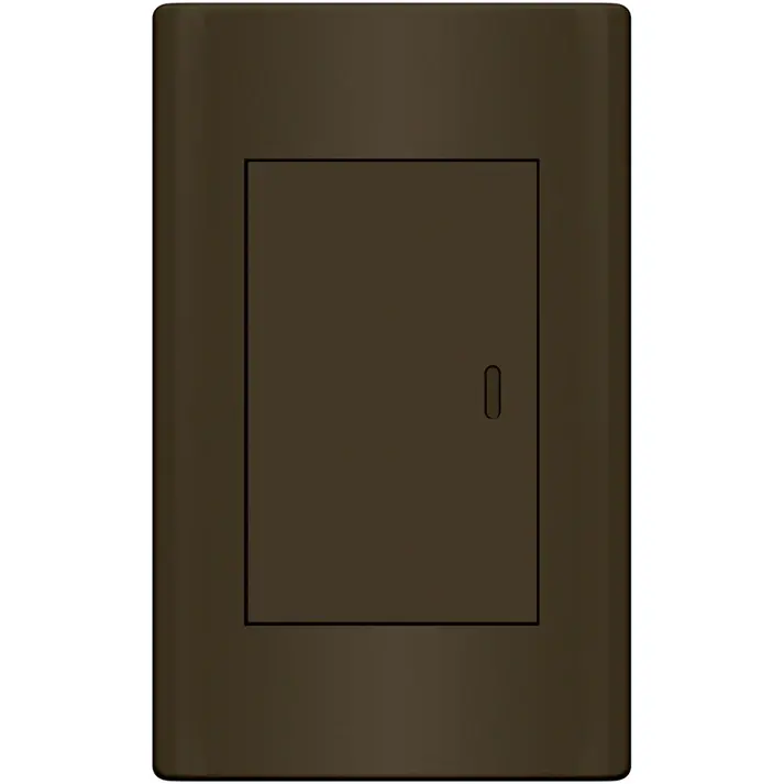 Royu Plano 1-Gang 16A Switch Set – Md511/Dg (Dark Gray) 1