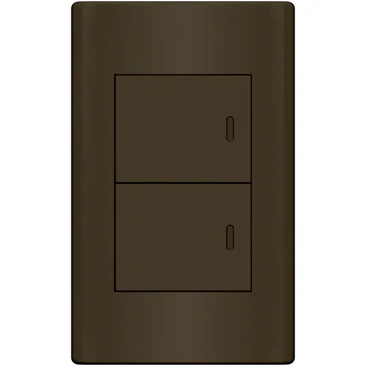 Royu Plano 2-Gang 16A Switch Bundle – Md513/Dg (Dark Gray) 1