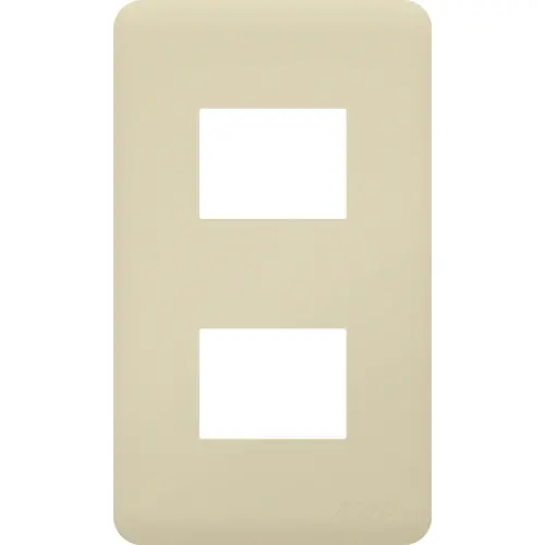 Royu Rcp2 Classic 2-Gang Faceplate – Slim Mounting Cover 1