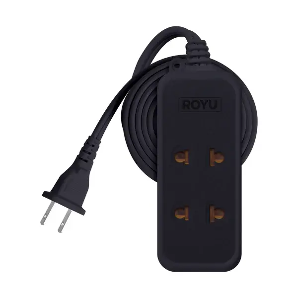 Royu Redec113 2+1 Gang Universal Socket + 1-Pin Outlet Extension Cord (3M) 2