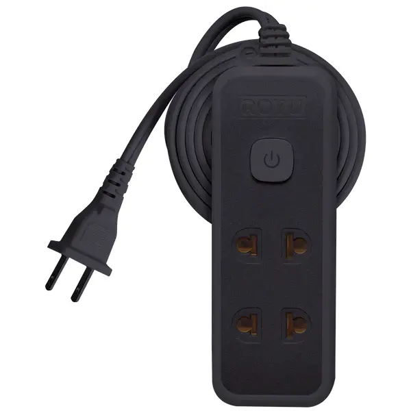 Royu Redec133-9 2+1 Gang Illuminated Push Button Switch With 9-Meter Extension Cable 2