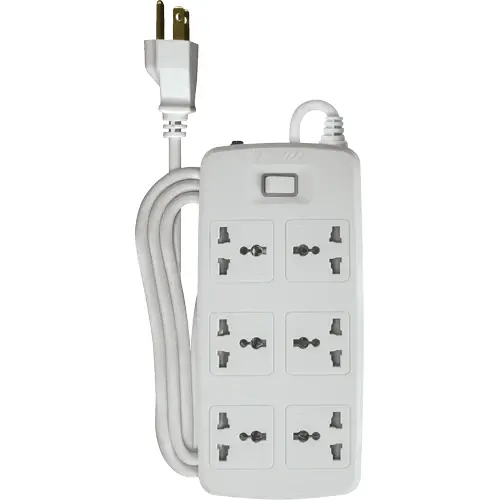 Royu Redec606 Six-Gang Extension Cord With Integrated Master Switch (10A) 1