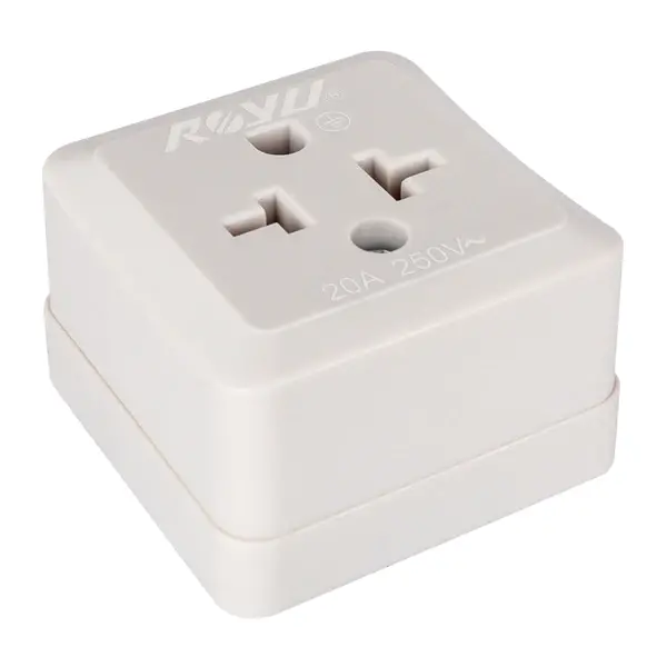 Royu Redou112 20A Surface-Mount Tandem Power Outlet 1