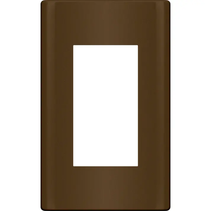 Royu Rmp3/Dw Triple-Gang Decorative Plate – Plano Style, Dark Wood Trim 1