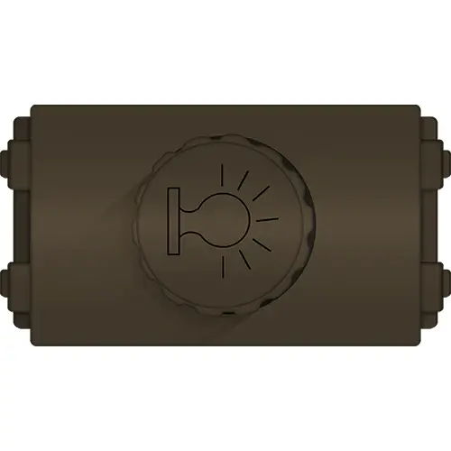 Royu Rms5-B/Dg Plano Rotary Dimmer Switch — 16A, Dark Gray Finish 1