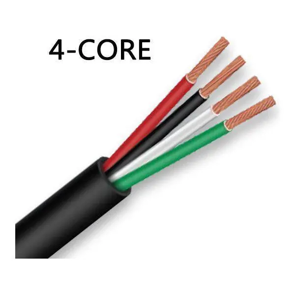 Royu Rrc4C16Abk75 4-Core Royal Cord – 1.25Mm² Conductors, Black Sheath, 75M Reel 1