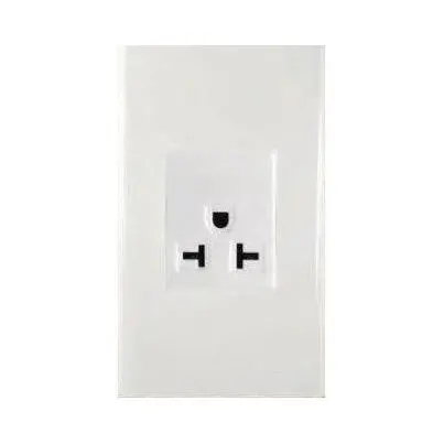 Royu Wd902 Wide-Style 1-Gang Tandem Aircon Socket – 20A, Dual-Circuit Support 1