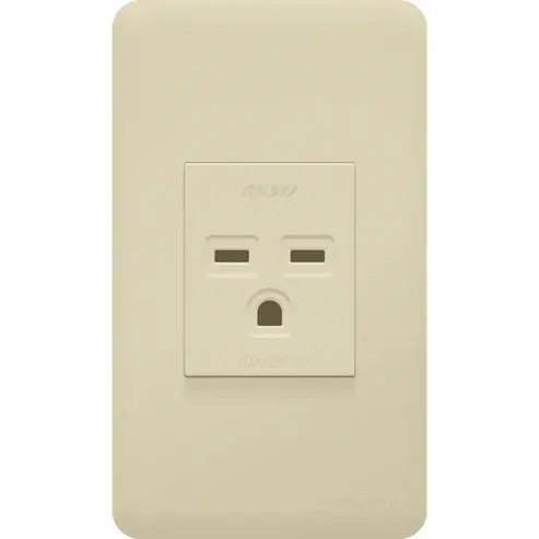 Royu Wh901 Classic 1-Gang Air Conditioner Outlet – 20A Heavy-Duty Socket 1